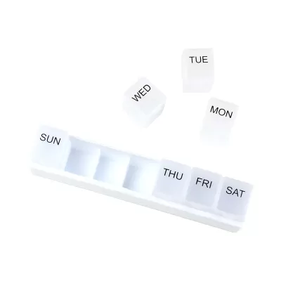 Weekly ABS Pill Organiser