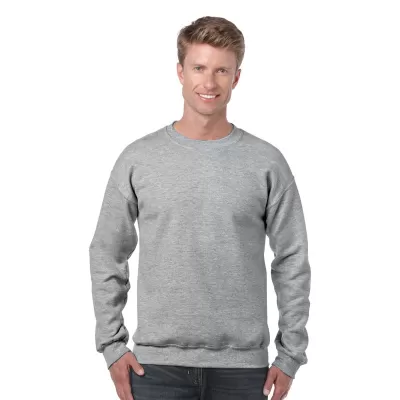 branded Heavy Blend Adult Crewneck Sweatshirt, from our range of promotional Fleece Tops