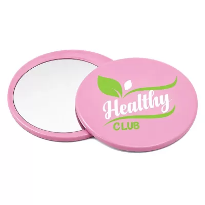 Glider Slider Round ABS Makeup Mirror