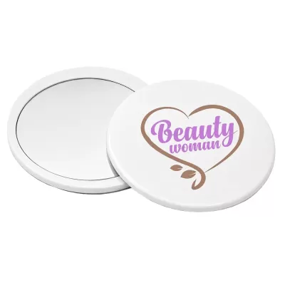 Glider Slider Round ABS Makeup Mirror