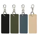 Resi Plus Rectangle PU Keyring