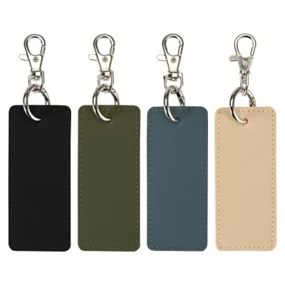 Resi Plus Rectangle PU Keyring