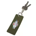 Resi Plus Rectangle PU Keyring
