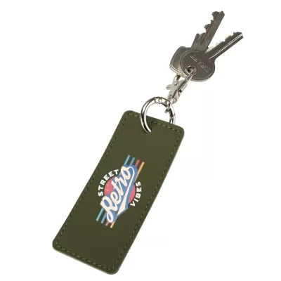 Resi Plus Rectangle PU Keyring