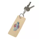 Resi Plus Rectangle PU Keyring