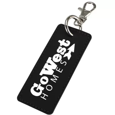Resi Plus Rectangle PU Keyring
