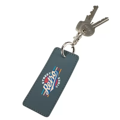 Resi Plus Rectangle PU Keyring