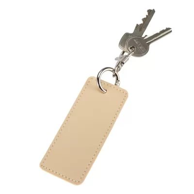 Resi Plus Rectangle PU Keyring