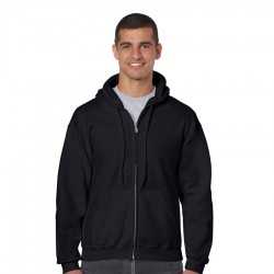 Fleece Tops - Heavy Blend Adult Full Zip Hooded Sweatshirt