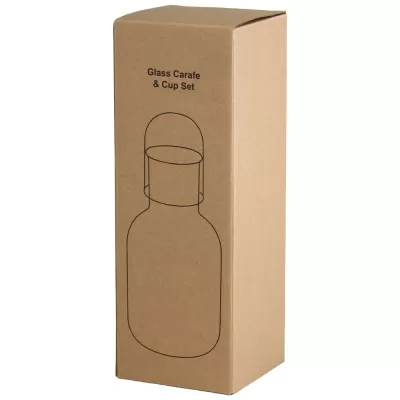 Amelie 850ml Glass Carafe and Cup Set