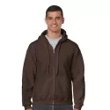 branded Heavy Blend Adult Full Zip Hooded Sweatshirt, from our range of promotional Fleece Tops