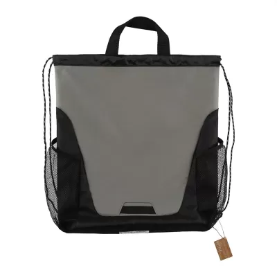 Rainier Recycled Poly Drawstring Bag