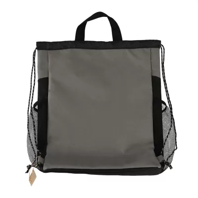 Rainier Recycled Poly Drawstring Bag