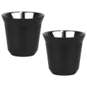 Duo Recycled Stainless Steel Espresso Cup Set