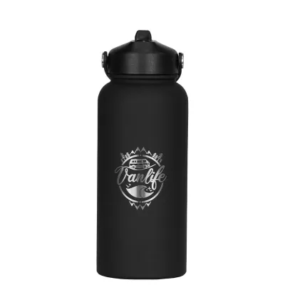 Laredo Coated 1L Rubber Drink Bottle