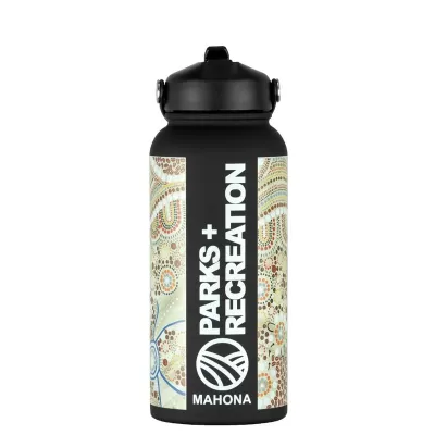 Laredo Coated 1L Rubber Drink Bottle