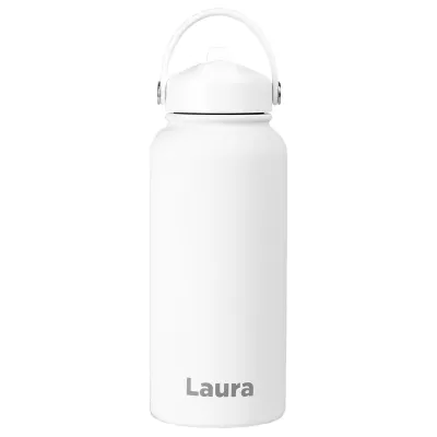 Laredo Coated 1L Rubber Drink Bottle