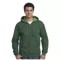 branded Heavy Blend Vintage Classic Adult Full Zip Hooded Sweatshirt, from our range of promotional Fleece Tops