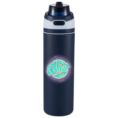 Elvin Recycled Stainless Flip Straw 900ml Drink Bottle