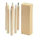 6 Piece Coloured Pencil Set
