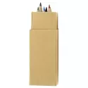 6 Piece Coloured Pencil Set