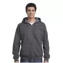 branded Heavy Blend Vintage Classic Adult Full Zip Hooded Sweatshirt, from our range of promotional Fleece Tops