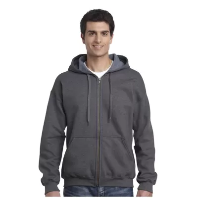branded Heavy Blend Vintage Classic Adult Full Zip Hooded Sweatshirt, from our range of promotional Fleece Tops