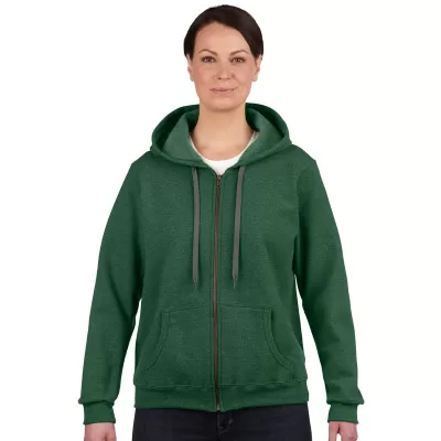 branded Heavy Blend Vintage Classic Missy Fit Full Zip Hooded Sweatshirt, from our range of promotional Fleece Tops