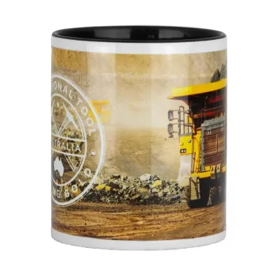 Bounty Two Tone Sublimation 325ml Ceramic Coffee Mug
