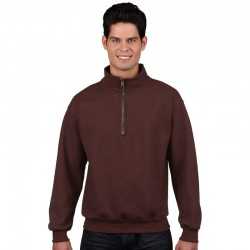 Fleece Tops - Heavy Blend Vintage Classic Adult 1/4 Zip Cadet Collar Sweatshirt