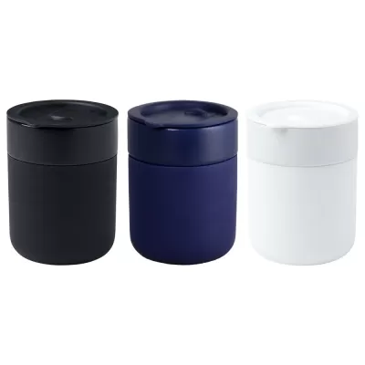 Java 330ml Ceramic Tumbler with Silicone Wrap