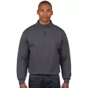 branded Heavy Blend Vintage Classic Adult 1/4 Zip Cadet Collar Sweatshirt, from our range of promotional Fleece Tops
