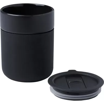 Java 330ml Ceramic Tumbler with Silicone Wrap