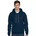 branded Premium Cotton Adult Ring Spun Hooded Sweatshirt, from our range of promotional Fleece Tops