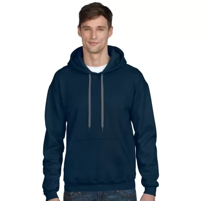 branded Premium Cotton Adult Ring Spun Hooded Sweatshirt, from our range of promotional Fleece Tops