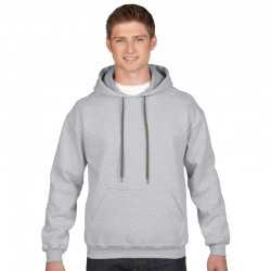 Fleece Tops - Premium Cotton Adult Ring Spun Hooded Sweatshirt