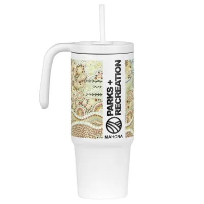 The Tilly Recycled 900ml Stainless Steel Travel Mug