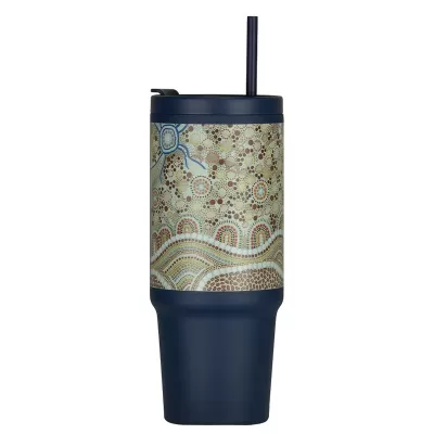 The Tilly Recycled 900ml Stainless Steel Travel Mug