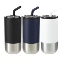 Lagom 470ml Stainless Steel Tumbler with SS Straw