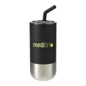 Lagom 470ml Stainless Steel Tumbler with SS Straw