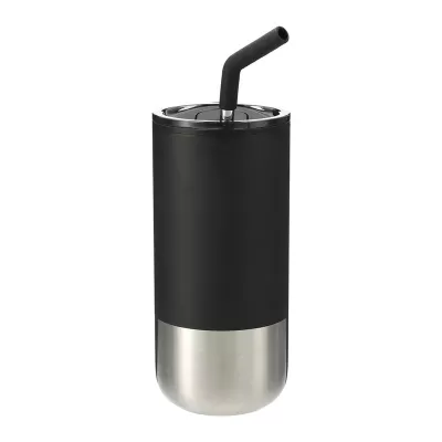 Lagom 470ml Stainless Steel Tumbler with SS Straw