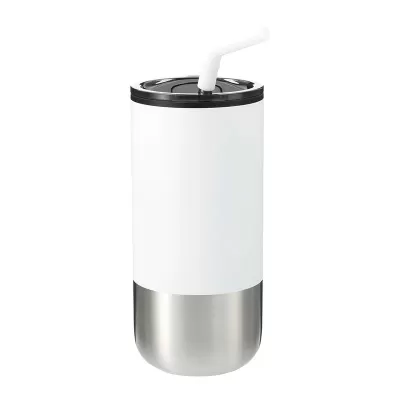 Lagom 470ml Stainless Steel Tumbler with SS Straw