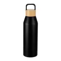 Aspen Recycled 1L Aluminium Drink Bottle with Bamboo Lid 1L