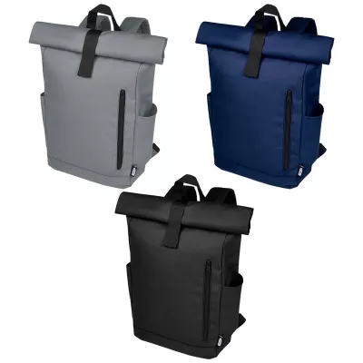Byron 15.6 18L RPET Roll-Top Backpack