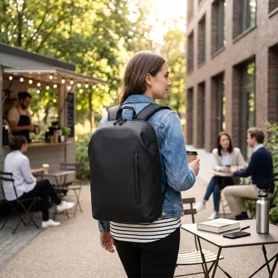 Resi Recycled Anti-Theft 18L PU Backpack