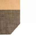 Straw Large 21L Zipped Paper Tote Bag