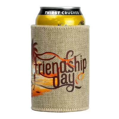 Jute Stubby Holder