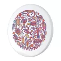 Circular Sublimated Ceramic Coaster