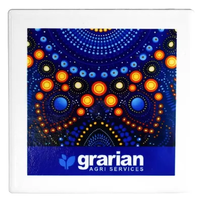 Sublimated Square Ceramic Coaster