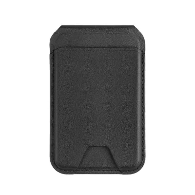 Magnetic PU Wallet with Phone Stand
